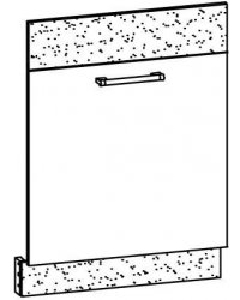 Vratašca za perilicu posuđa 60 cm Modesta MD 24 