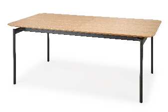 Blagovaonski stol Smirf (hrast prirodni + crna)