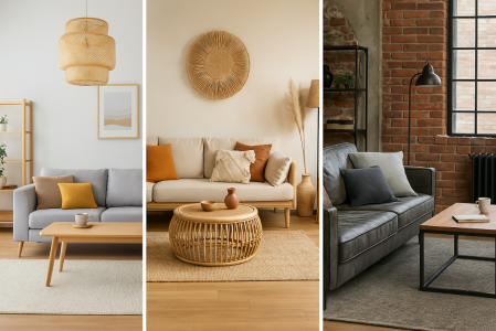 Stil namještaja: Scandi, boho ili industrial? Kako odabrati