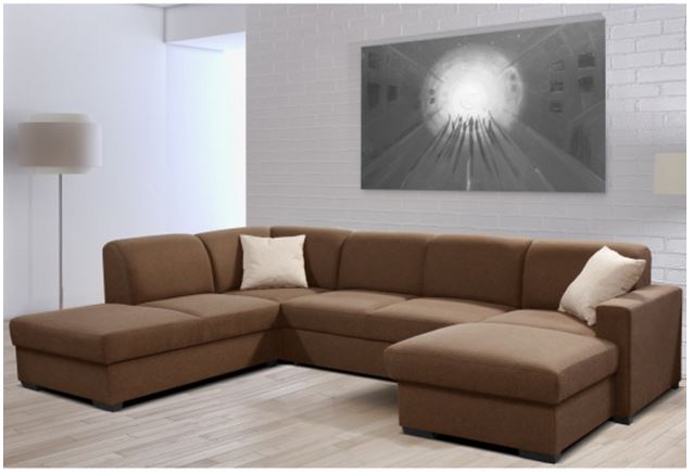 Kauč pogodan za odmaranje i relax ali može poslužiti i za ugodno spavanje