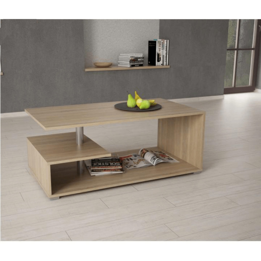 Stolić za kavu modernog dizajna bit će praktičan dodatak za vaš interijer. Dolazi u boji hrast sonoma.
