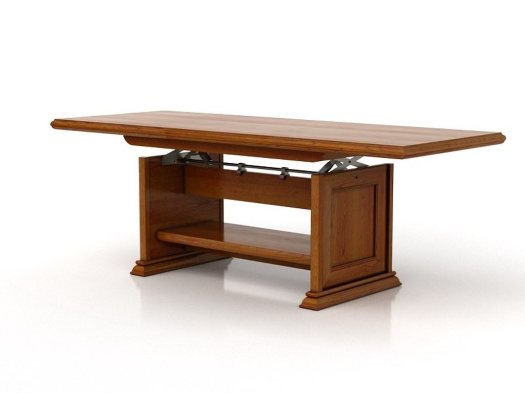 Jedinstven stolić za kavu koji se može razvući.
