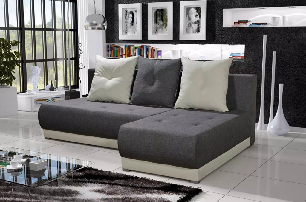 Kutna garnitura Isidorius na razvlačenje jednostavno se razvlači u slučaju neočekivane posjete. Univerzalna je, dakle prilikom montaže možete odabrati želite li kut s lijeve ili s desne strane.
