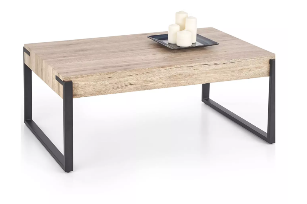 Klasičan stolić za kavu za vas dnevni boravak. Ukrasite ga masivnom svijećom ili skupinom malih svijeći što će cijelom vašem dnevnom boravku dati romantičan štih