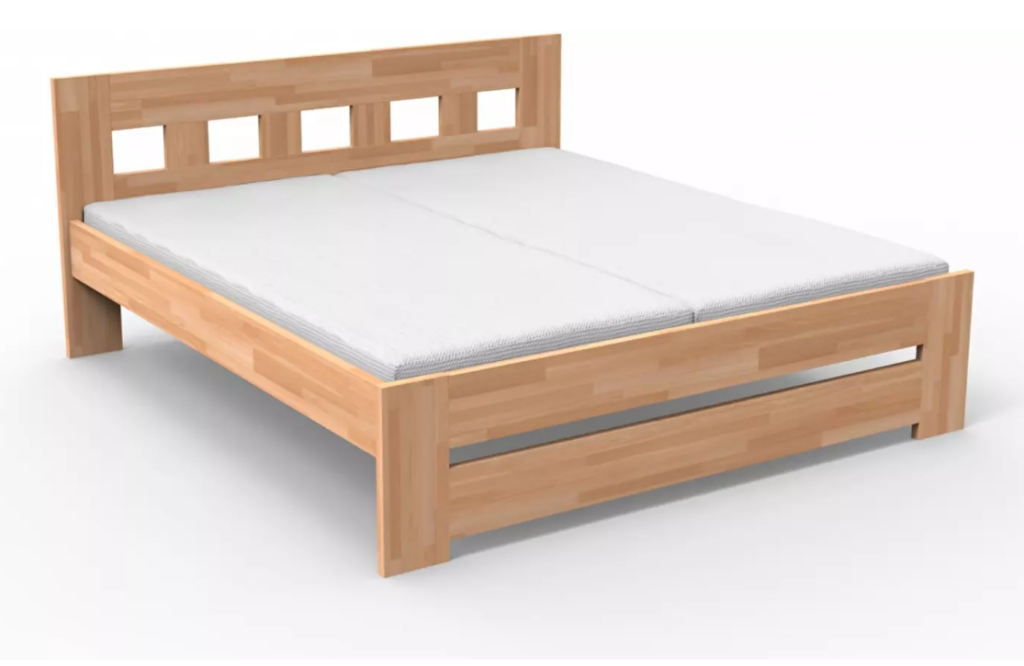 Krevet Jama u boji bukve idealno se uklapa u svaku spavaću sobu a istovremeno jamči ugodan i miran san