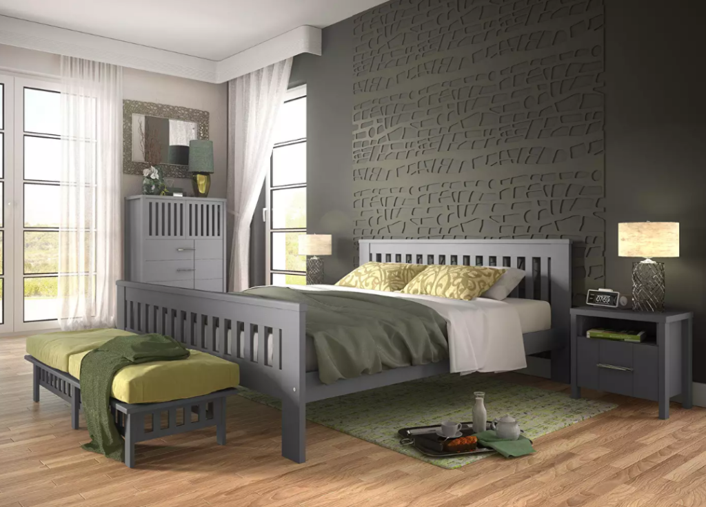 Praktičan krevet jednostavnog dizajna. Omogućite sebi i svojoj obitelji ugodan san.
