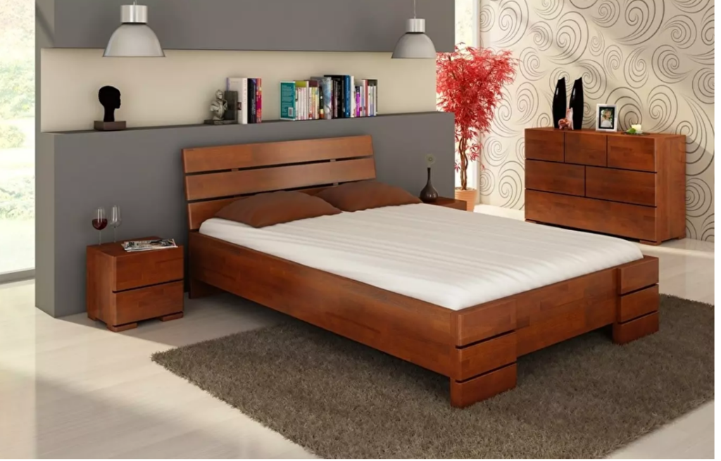 Krevet Lorenskog High je originalan krevet od drva bukve. Kvalitetna i otporna konstrukcija osigurava dugotrajnost kreveta. U sredini kreveta se nalazi tzv. "peta noga" u obliku slova "T" kojom se povećava čvrstoća kreveta.
