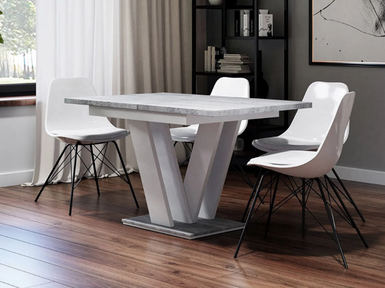 Materijalna izvedba stola na razvlačenje utječe na njegov izgled, izdržljivost i održavanje.