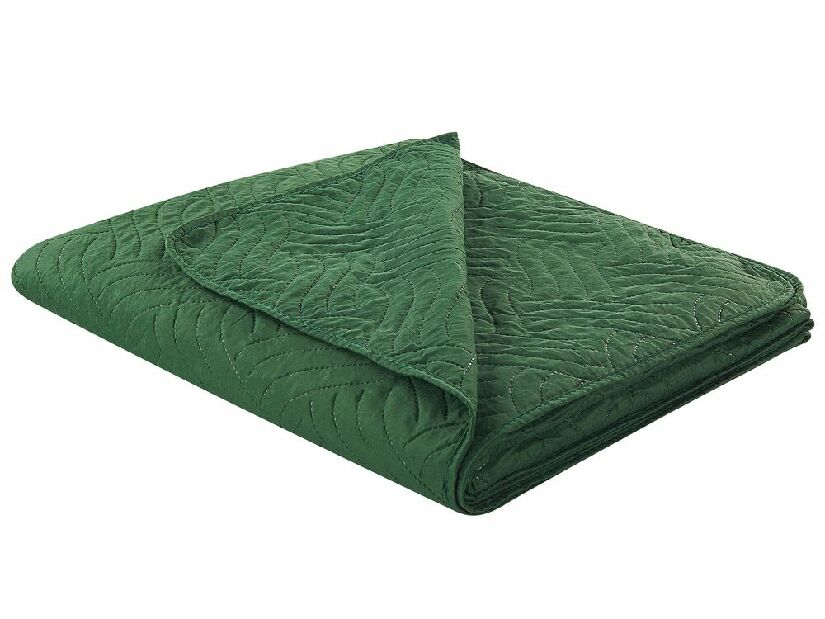 Set prekrivač + 2 jastuka 200 x 220 cm Bent (zelena)