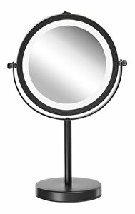 Makeup ogledalo ø 17 cm Tucha (crna)