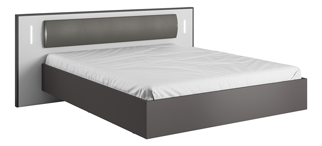 Bračni krevet 160 cm s noćnim stolićima Serina 
