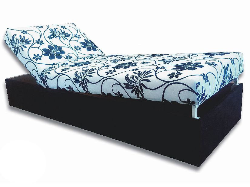 Jednostruki krevet (kauč) 90 cm Darcy (crna 39 + Stela)