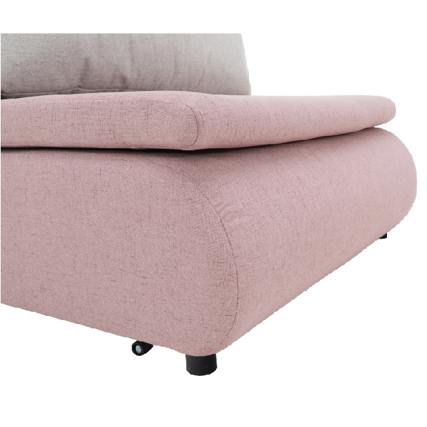 Fotelja Kotu New (ružičasta + svjetlosiva) 