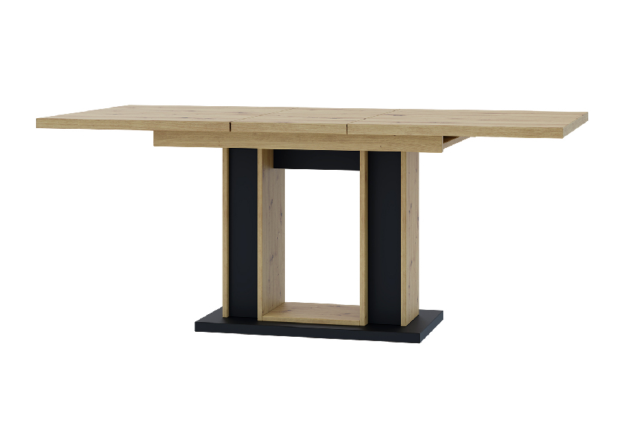 Blagovaonski stol Farug (artisan + crna) (za 6 do 8 osoba)