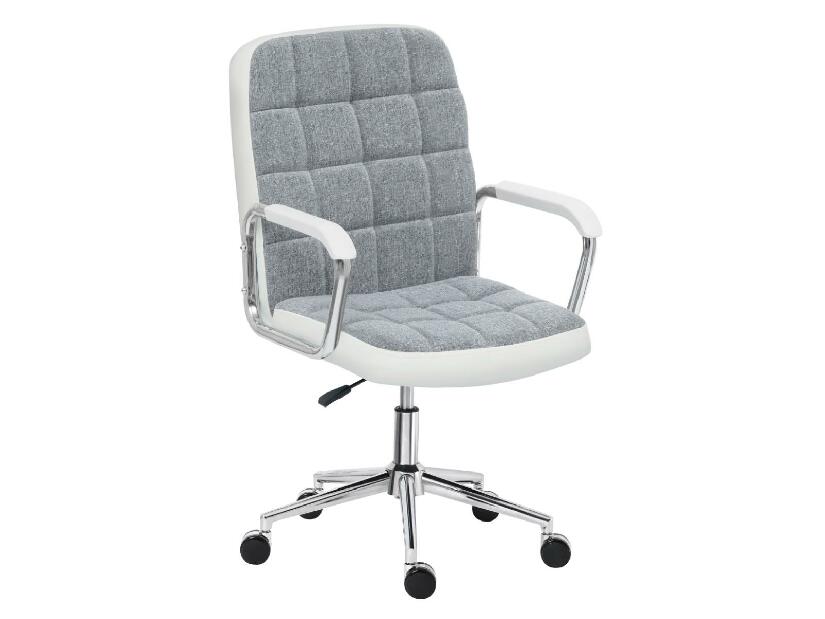 Uredska fotelja Forte 4.0 (bijela + siva)