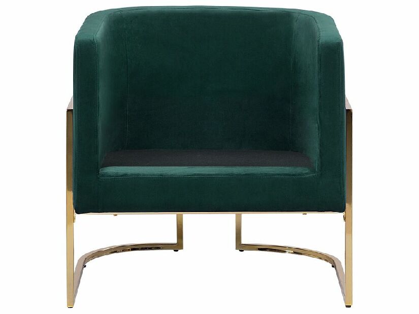 Fotelja SIKA (baršun) (zelena)