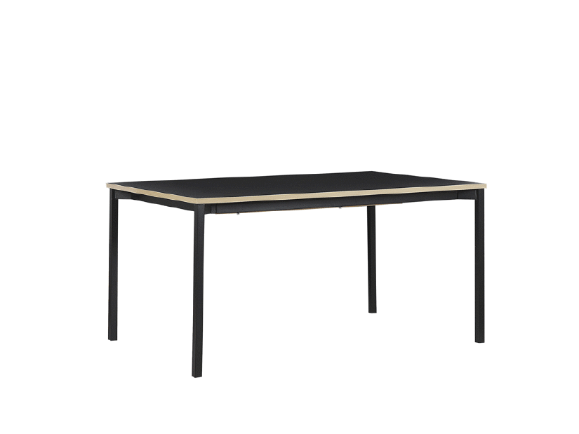 Blagovaonski stol- AVENERA (crna) (za 6 do 8 osoba)