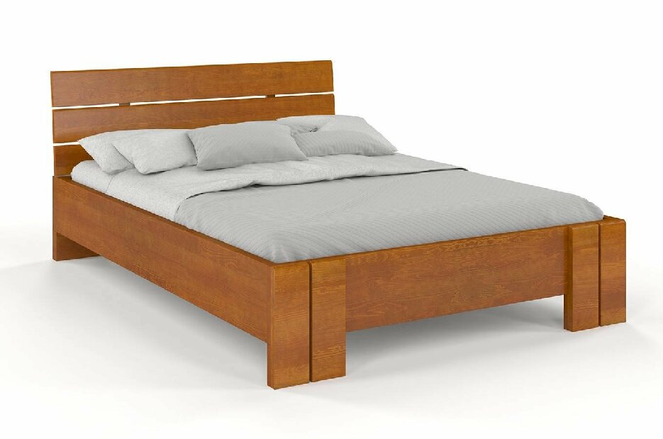 Bračni krevet 160 cm Tosen High (borovina)