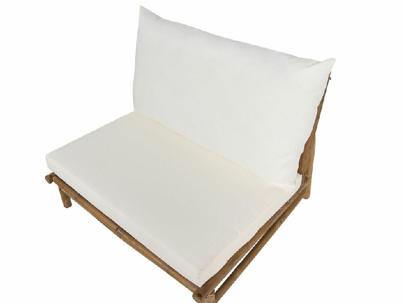 Vrtna stolica Theta (svijetlo drvo + bijela) 