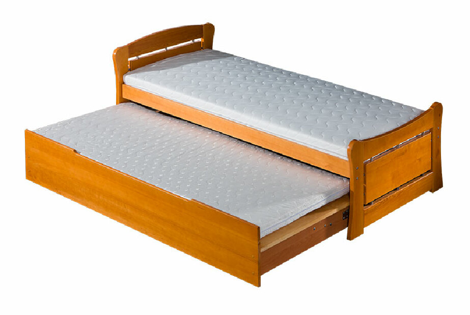 Krevet na razvlačenje 90 cm Pauli 2 (s podnicama i prostorom za odlaganje) 