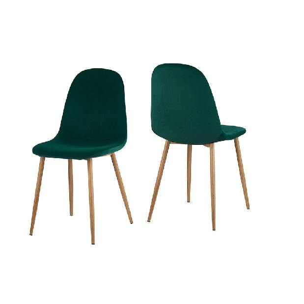 Blagovaonska stolica Angelique (smaragdna + bukva)