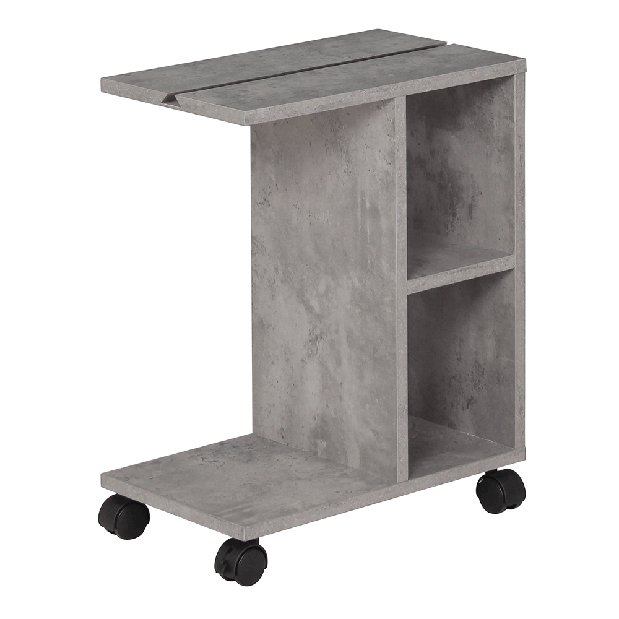 Priručni stolić Niddo (svijetli beton)