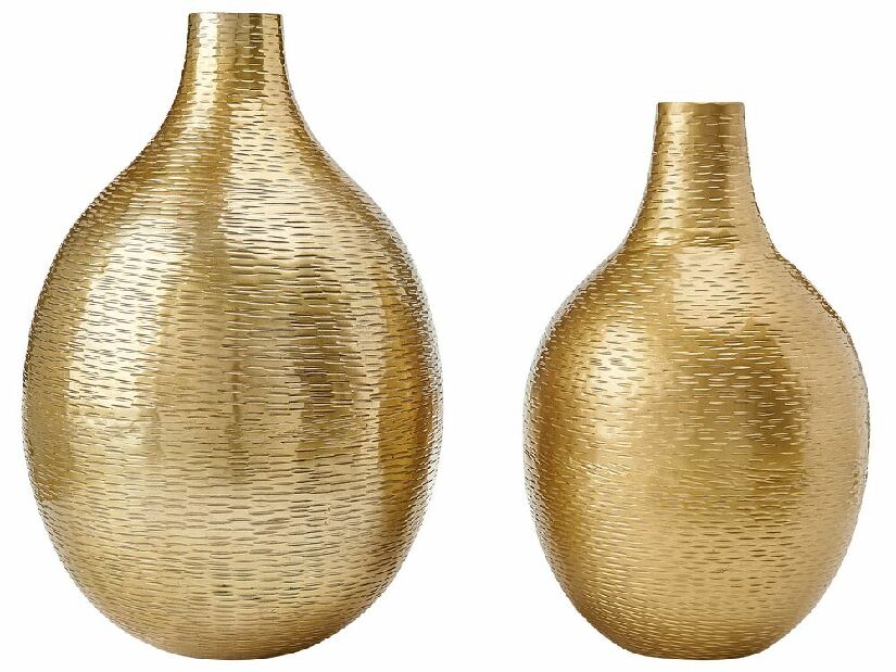 Set 2 vaze Mohza (zlatna)