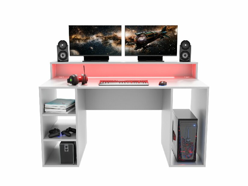 Gaming PC stol Endechor (bijela)