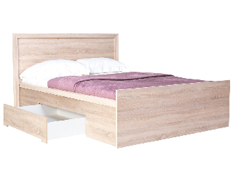 Bračni krevet 160 cm Fintona F21 (S podnicom i prostorom za odlaganje) 