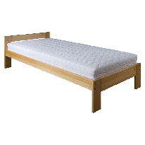 Jednostruki krevet 90 cm LK 184 (bukva) (masiv)  