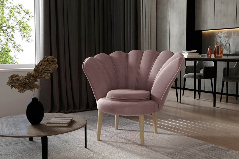 Fotelja Vita tip 08 (ružičasta)