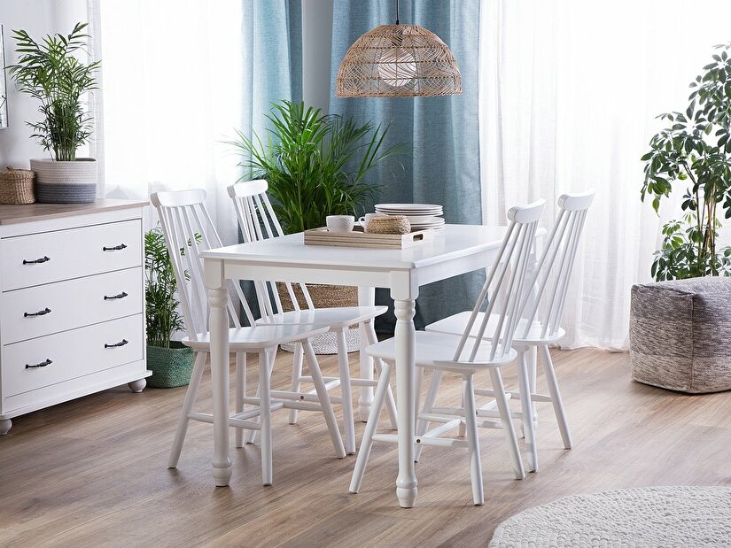 Blagovaonski stol Celin (za 4 osobe) (bijela)