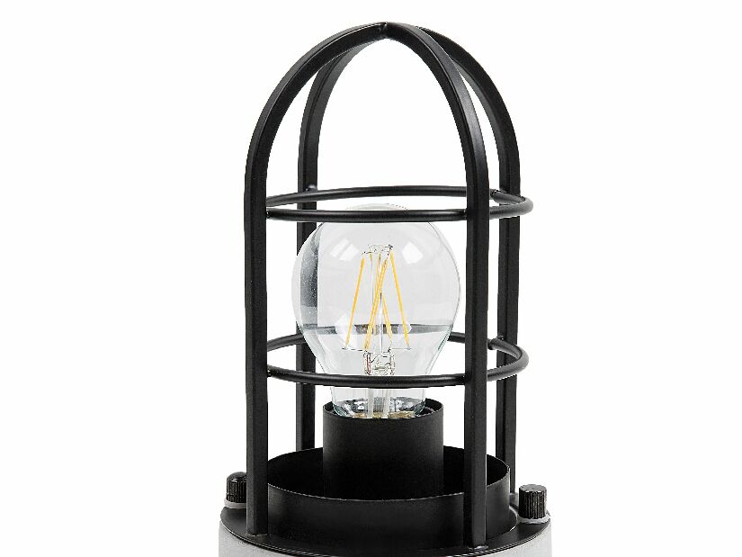 Stolna svjetiljka ANNIA (staklo) (crna)