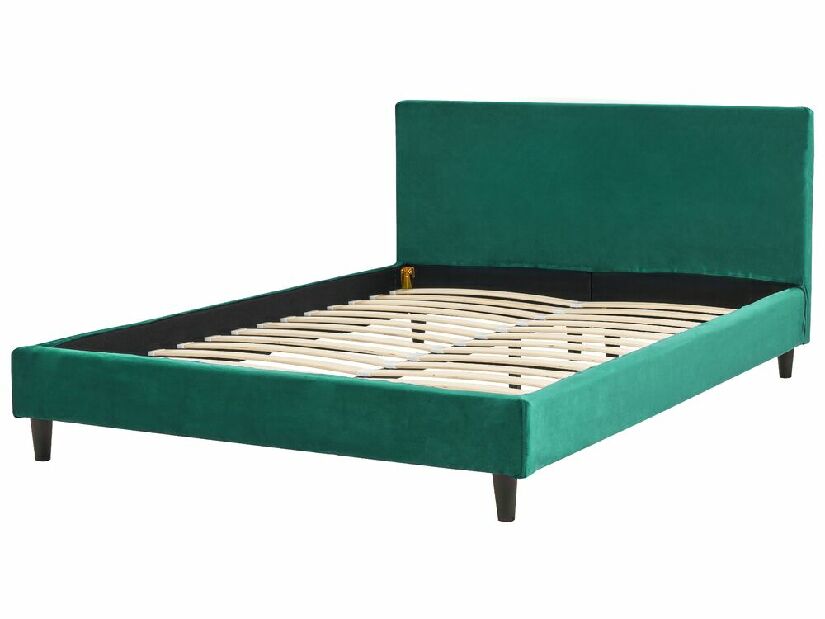 Bračni krevet 140 cm Ferdinand (zelena) (s podnicom)
