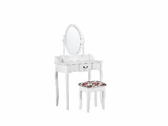 Toaletni stolić- SALARO (bijela)