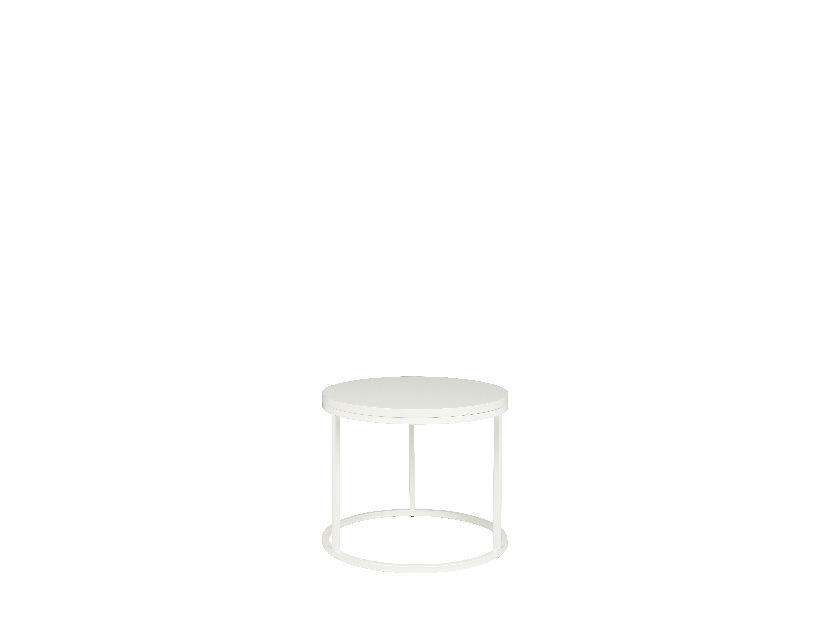 Stolić za kavu Maridex Round (bijela)