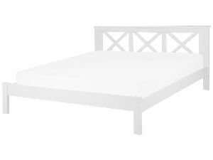 Bračni krevet 180 cm Taylor (bijela) (s podnicom)