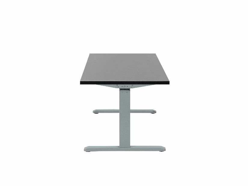 Pisaći stol Upgo (crno siva) (električno podesiv)