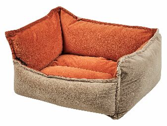 Jastuk za psa 50 x 35 cm Izmza (narančasta + bež)
