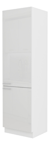 Kuhinjski ormarić za namirnice Lavera 60 DK 210 2F (bijela + bijeli sjaj)