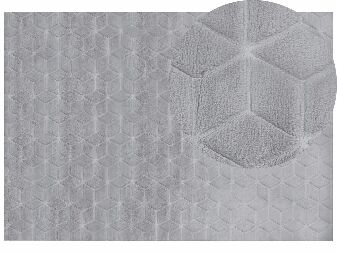 Tepih od umjetnog krzna 160 x 230 cm Thae (siva)
