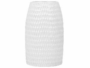 Vaza LAVENA 25 cm (stakloplastika) (bijela)