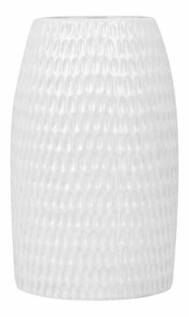 Vaza LAVENA 25 cm (stakloplastika) (bijela)