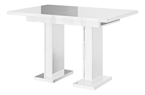 Blagovaonski stol Gilnar (bijeli sjaj) (za 4 do 6 osoba)