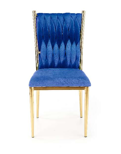 Blagovaonska stolica Kimiko (tamno plava + zlatna)