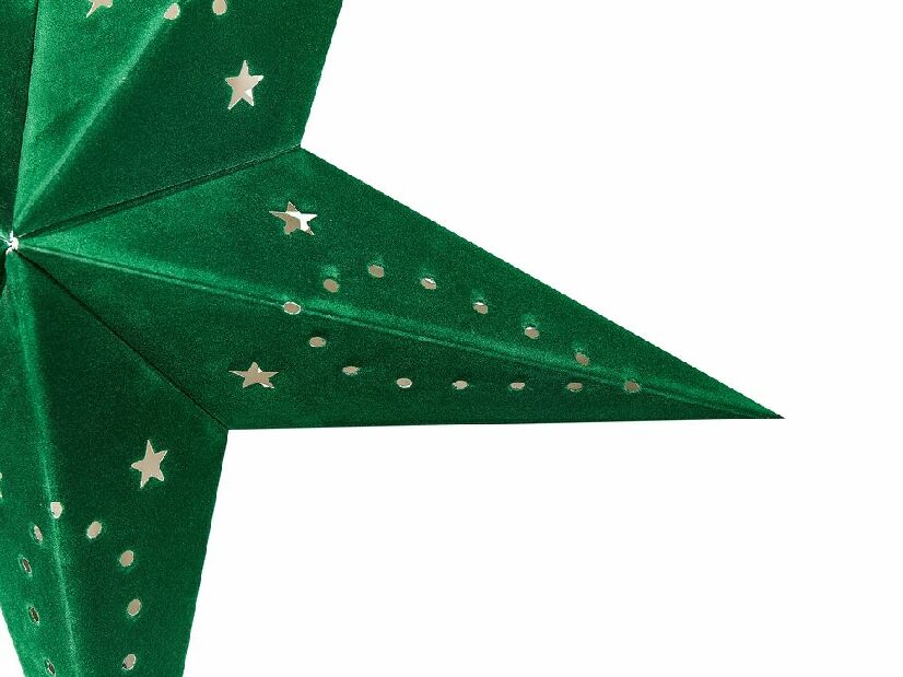 Set 2 viseće zvijezde 45 cm Monti (zelena)