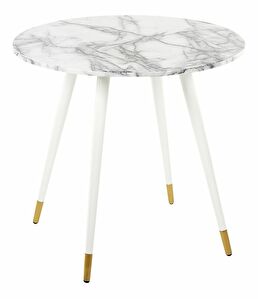 Okrugli blagovaonski stol Guccino (bijela) (za 4 osobe)