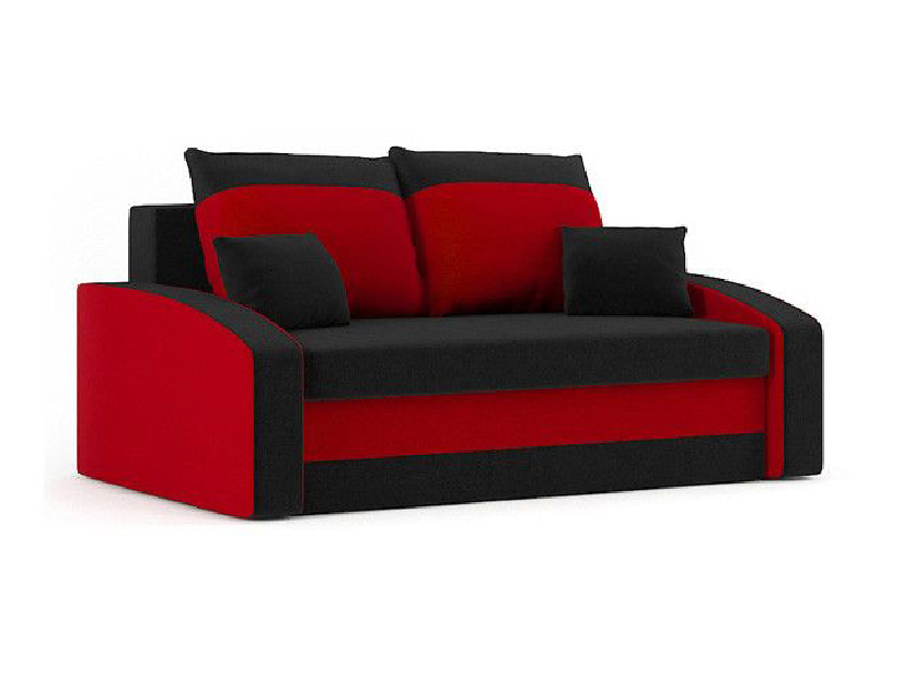 Sofa Haidar (crna + crvena)