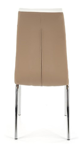 Blagovaonska stolica K186 (cappuccino + bijela)