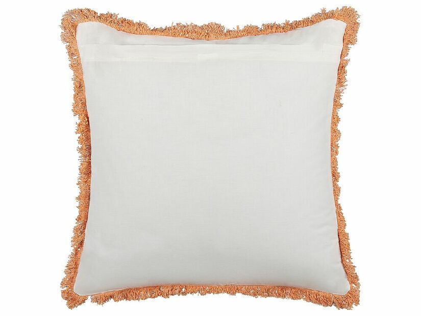 Set 2 ukrasna jastuka 45 x 45 cm Satin (bijela)